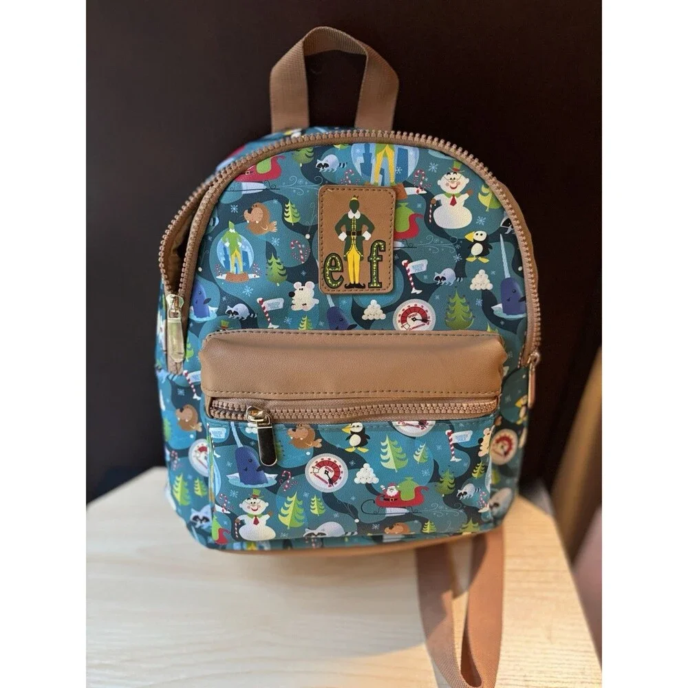 New Buddy The Elf North Pole 11.5”  Mini Backpack Bioworld